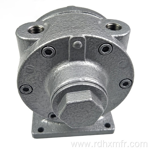 HX2AM-H vane type air motor (horizontal foot mounting)